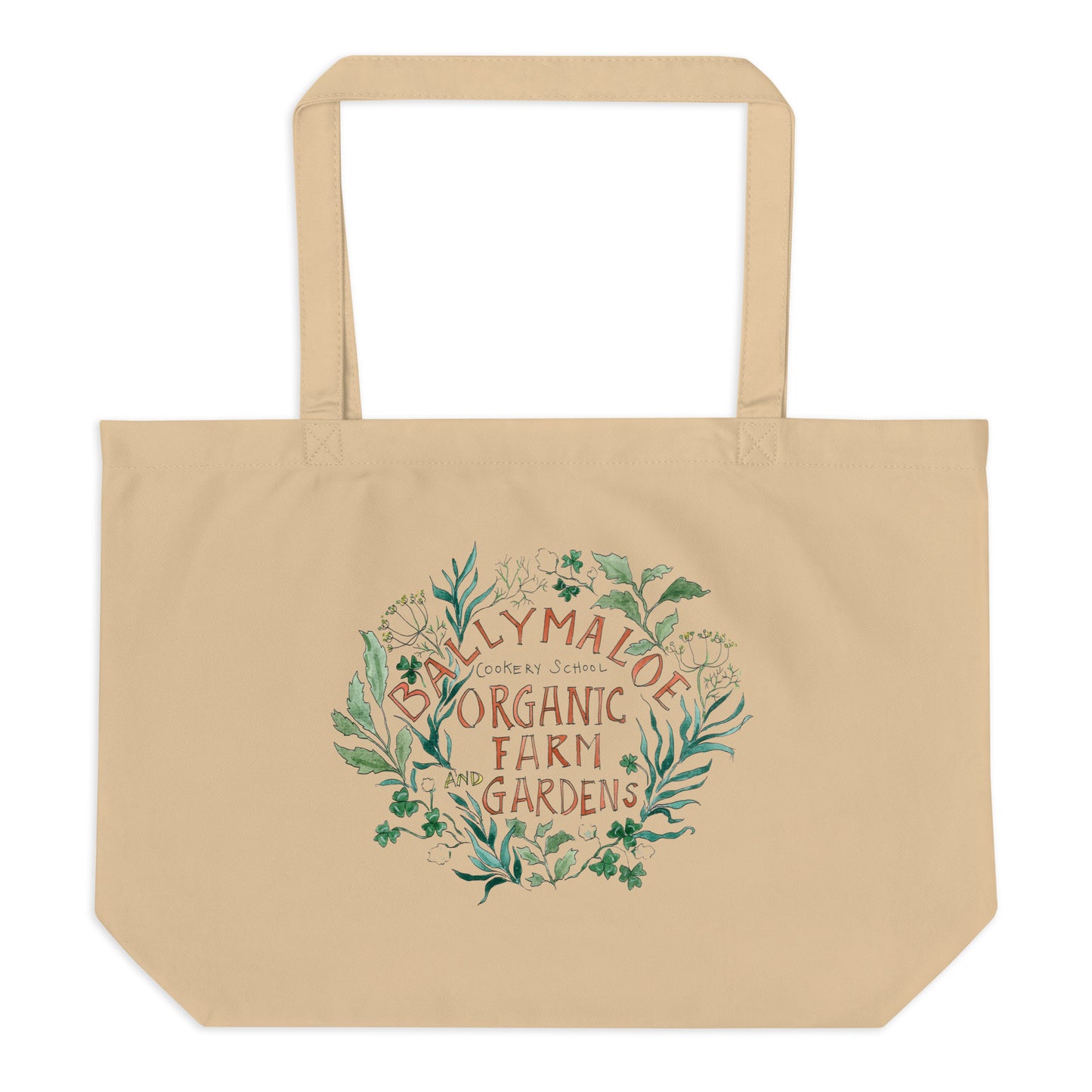 Large Organic Cotton Tote Bag | LGH Garden