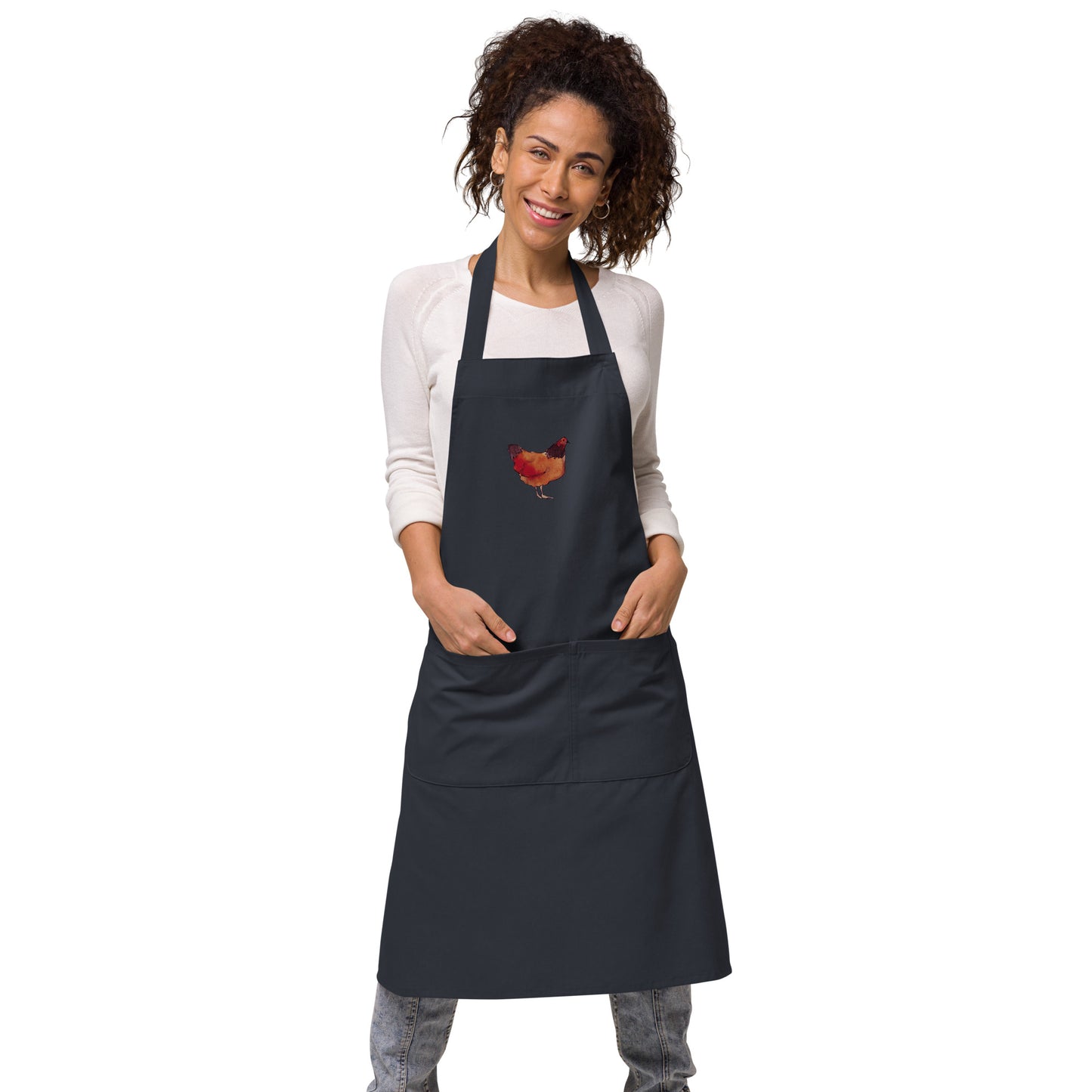 Organic Cotton Apron | LHJ Chicken