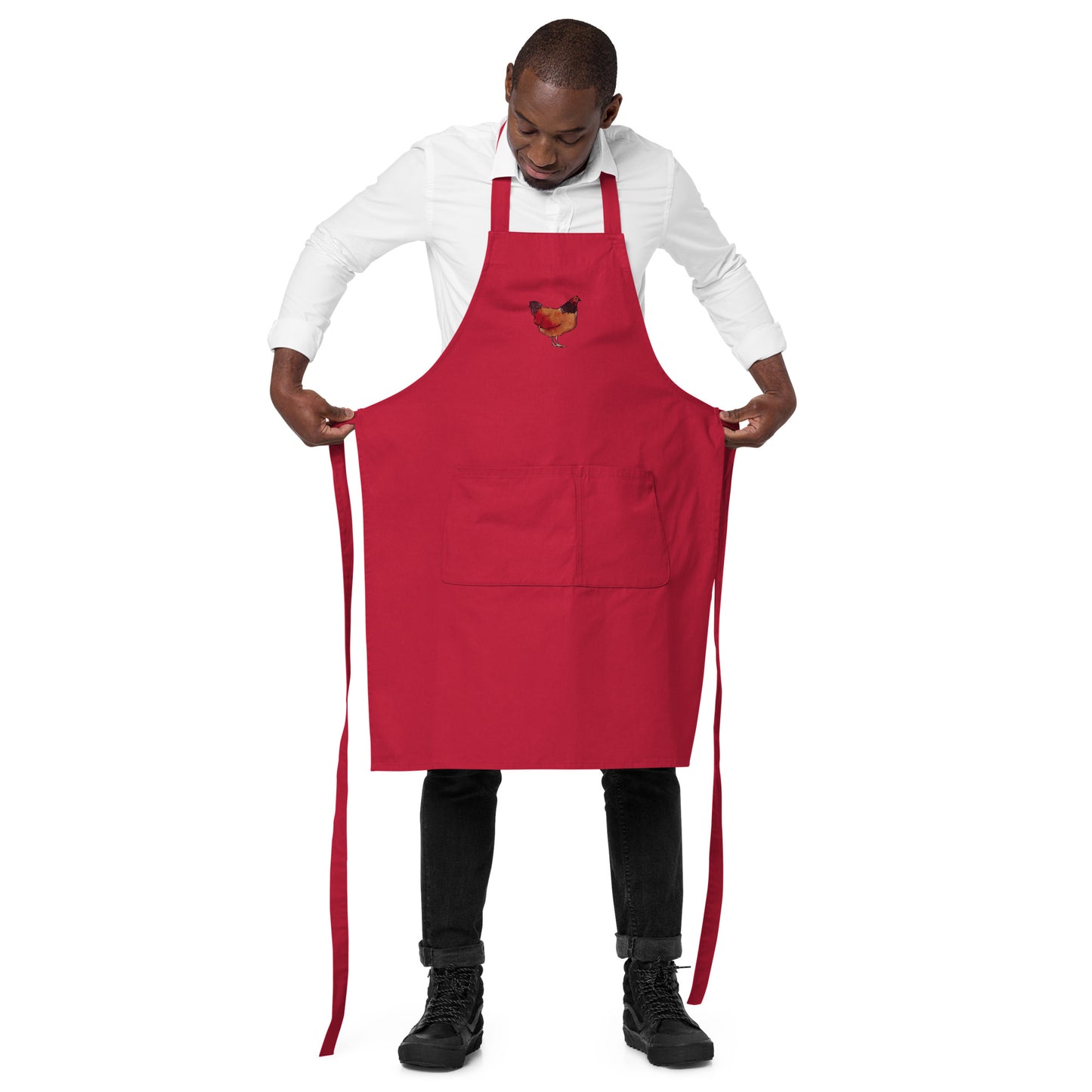 Organic Cotton Apron | LHJ Chicken