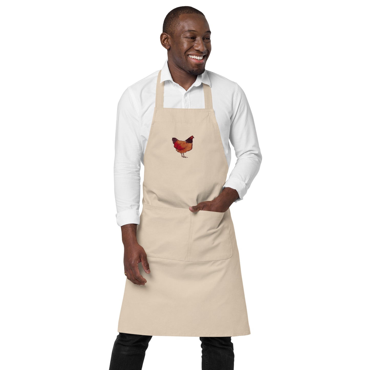 Organic Cotton Apron | LHJ Chicken
