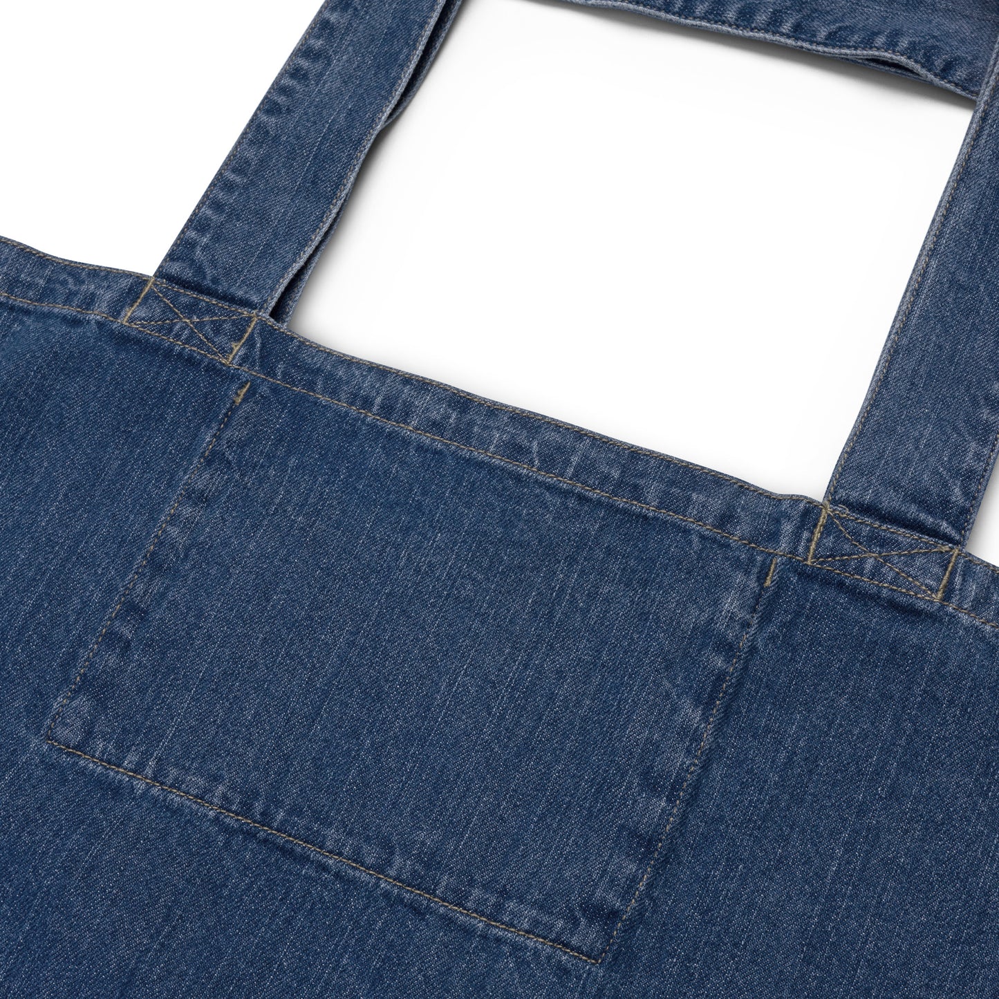 Organic Denim Tote Bag