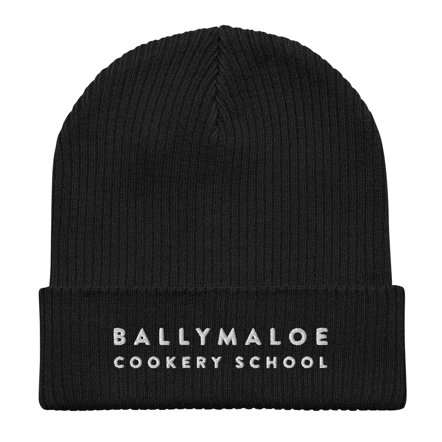 Organic Cotton Ribbed Beanie