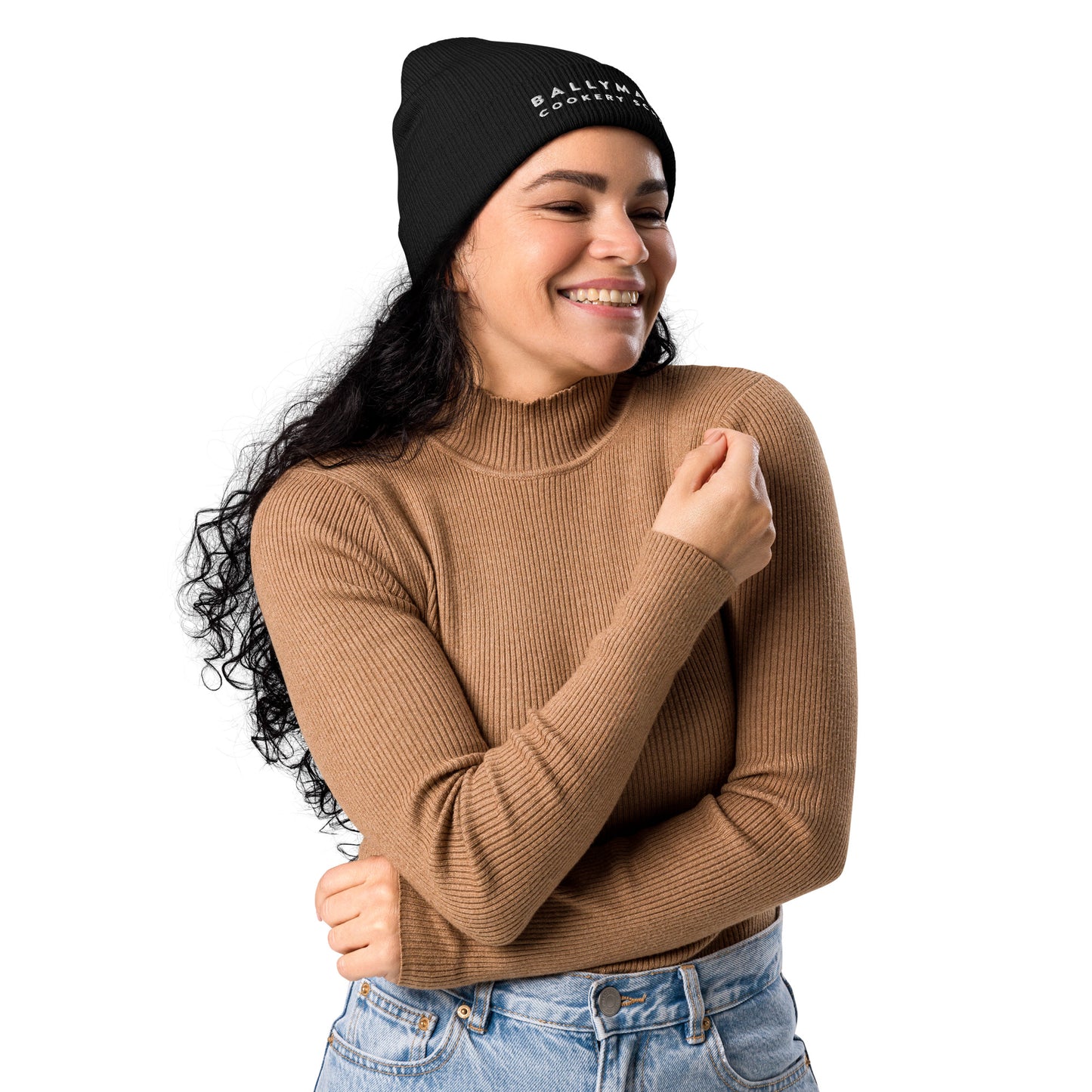 Organic Cotton Ribbed Beanie