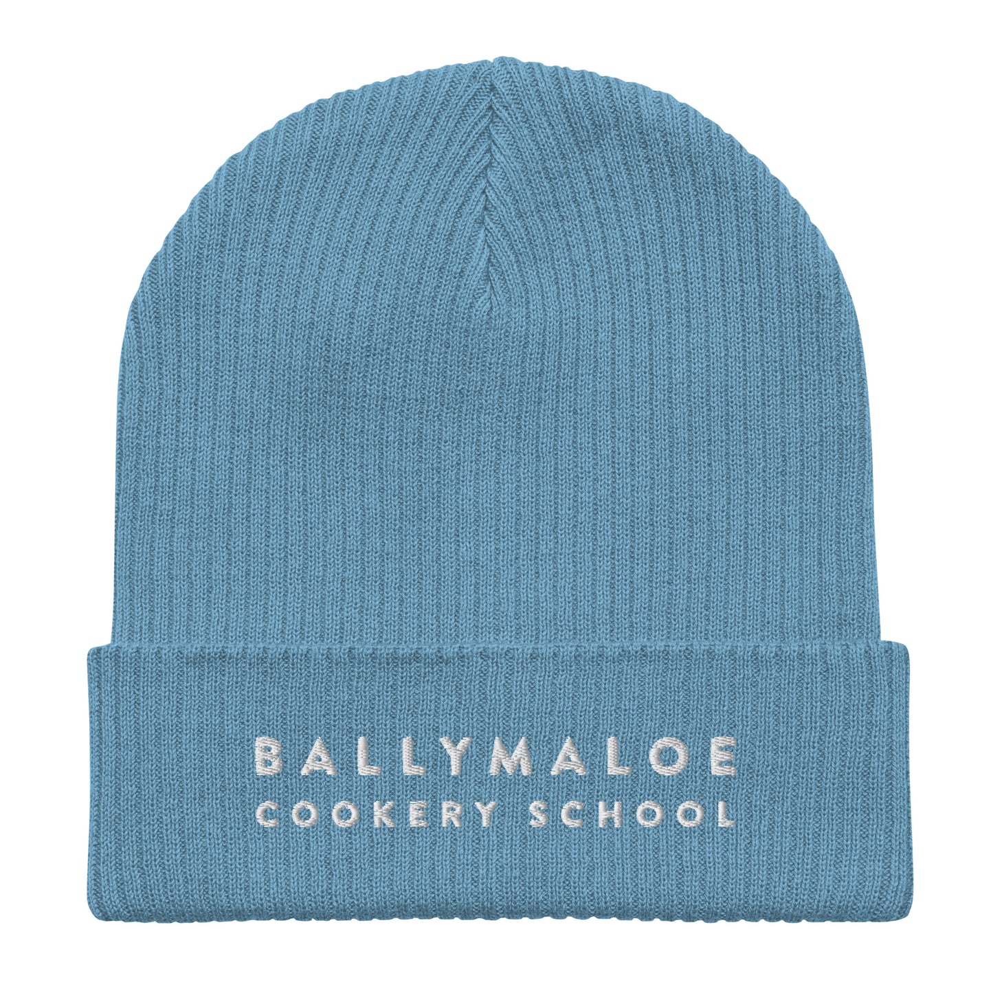Organic Cotton Ribbed Beanie