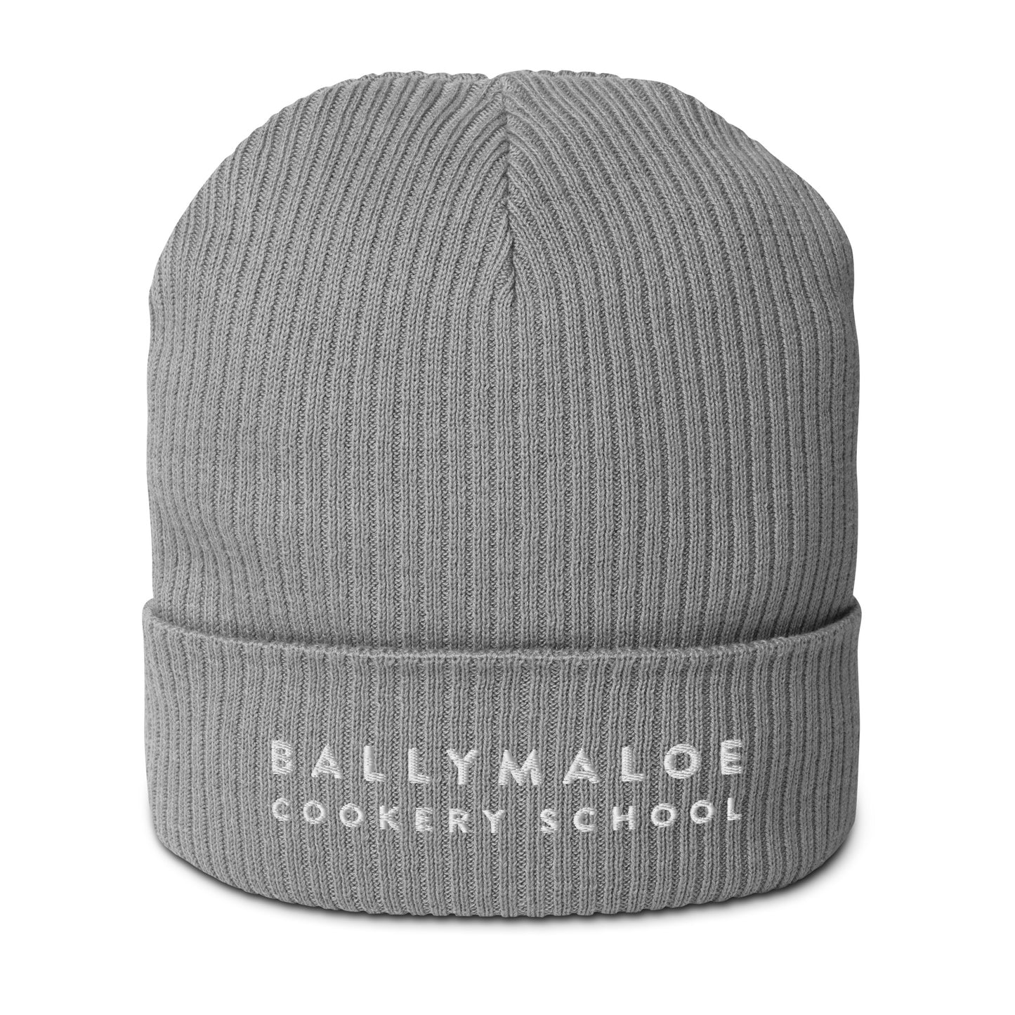 Organic Cotton Ribbed Beanie