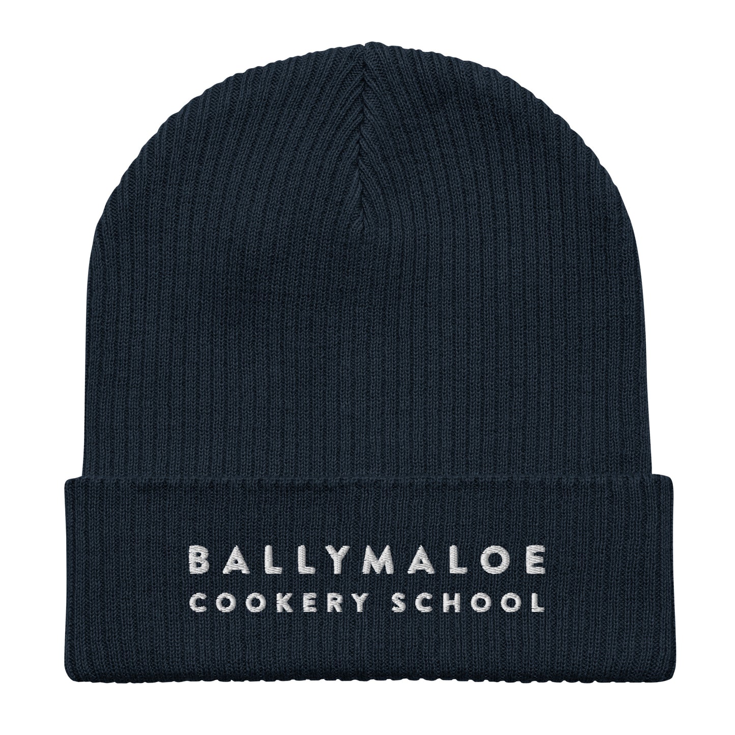 Organic Cotton Ribbed Beanie