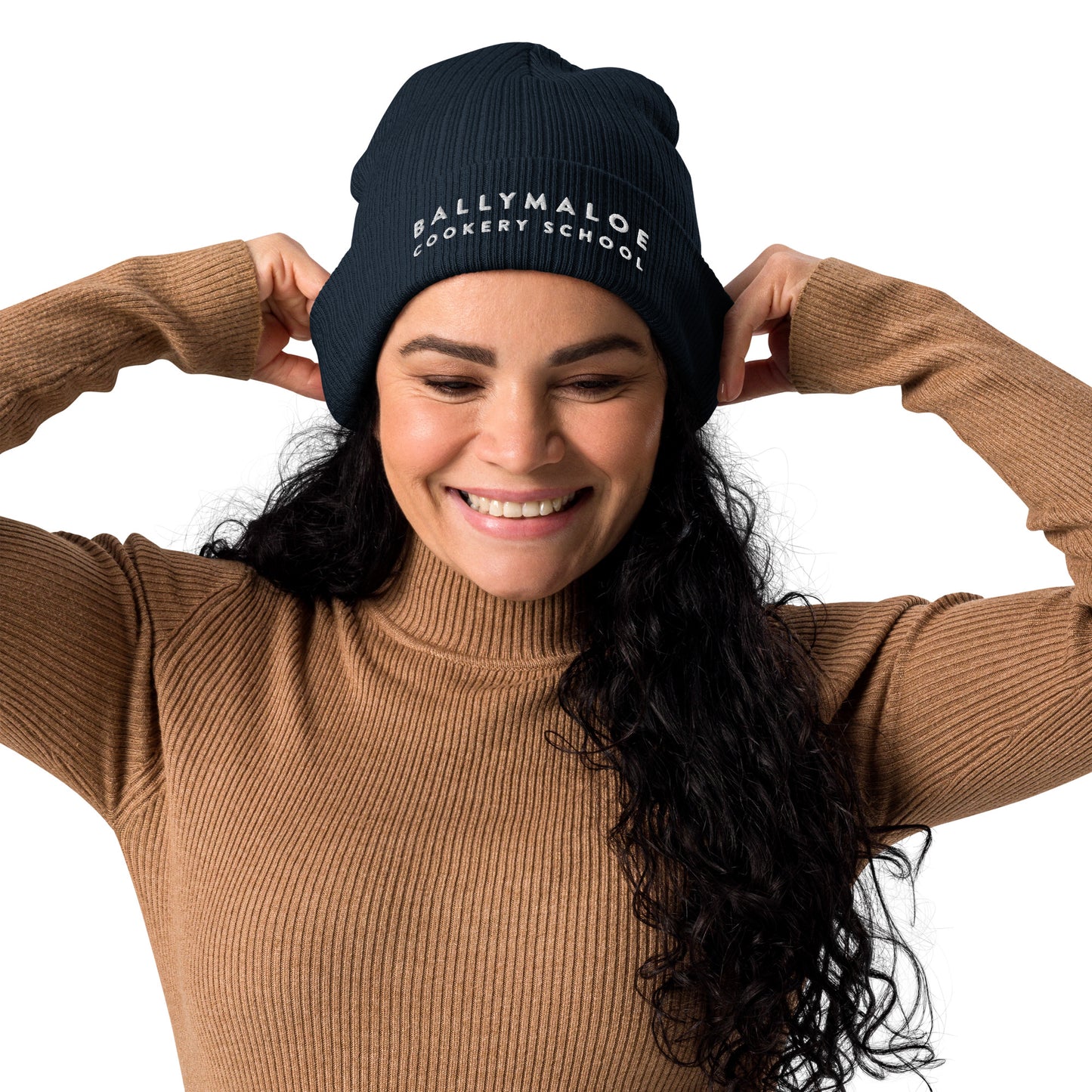 Organic Cotton Ribbed Beanie