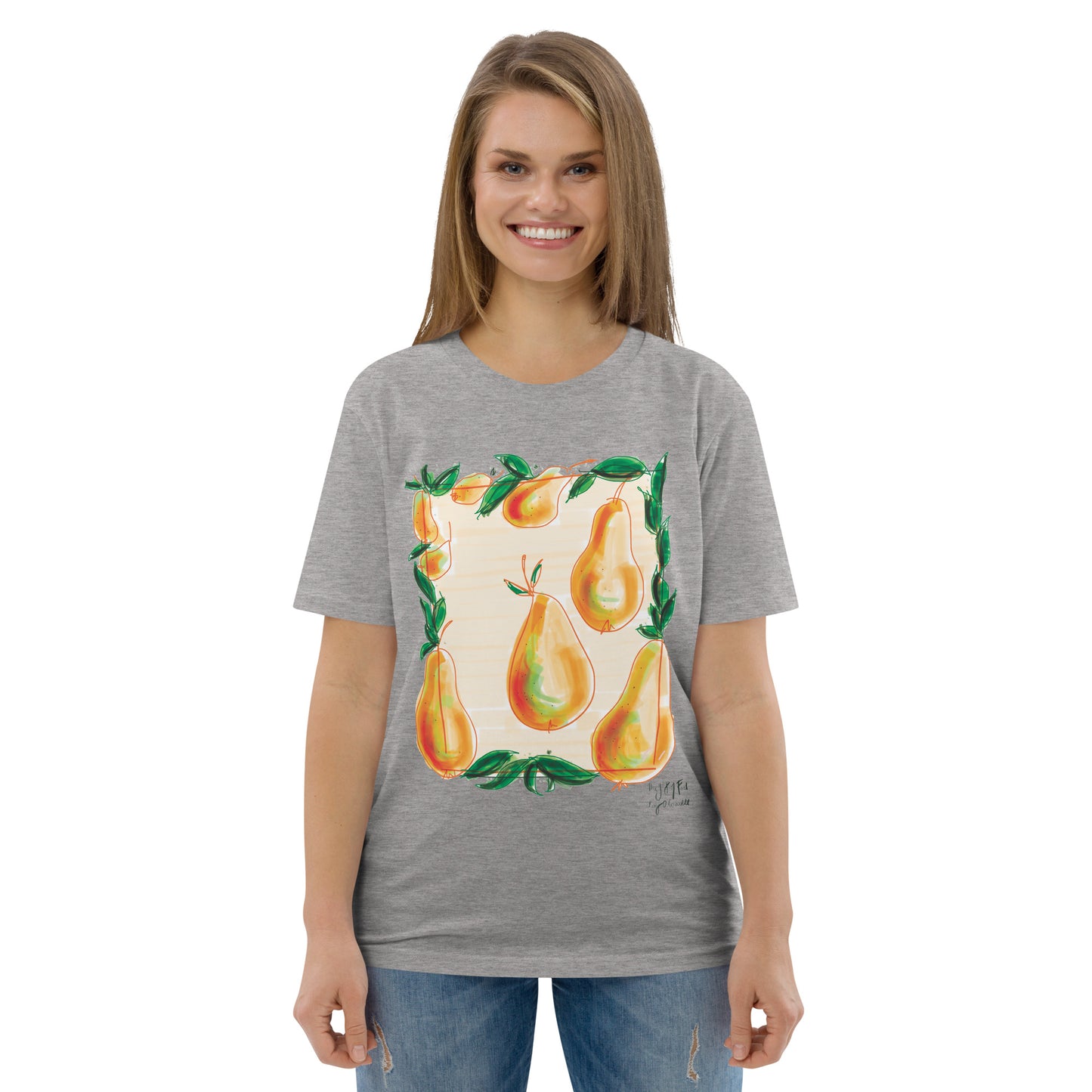 Unisex Organic Cotton T-shirt | Rory O'Connell Pears