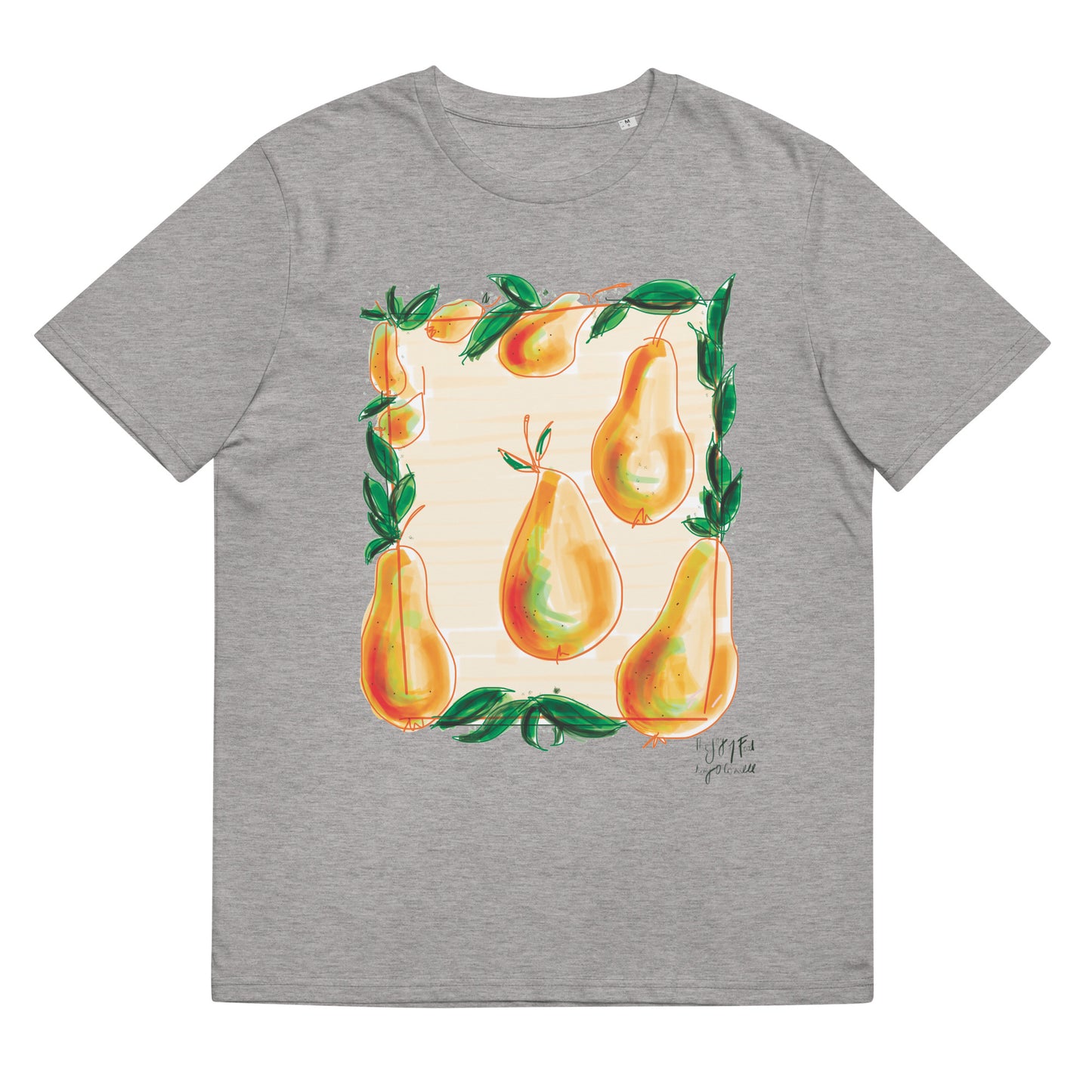 Unisex Organic Cotton T-shirt | Rory O'Connell Pears