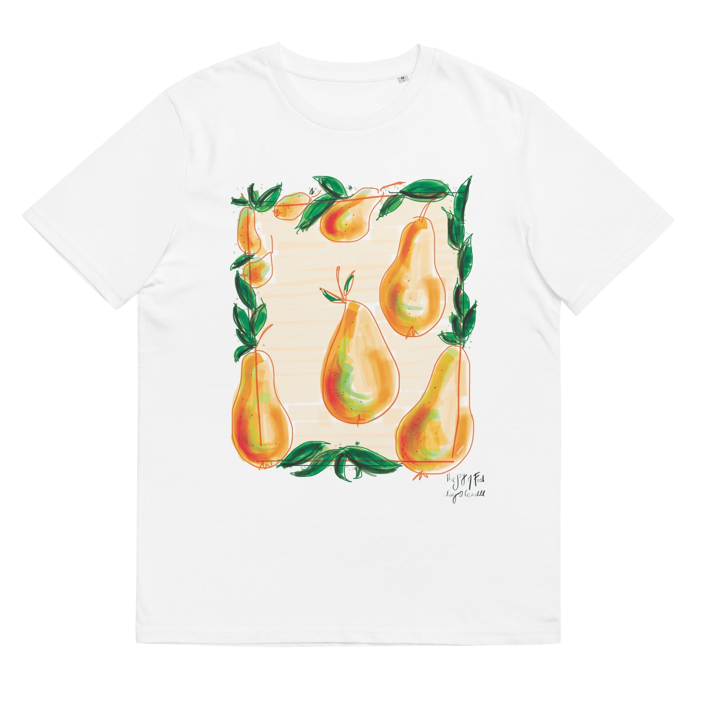 Unisex Organic Cotton T-shirt | Rory O'Connell Pears