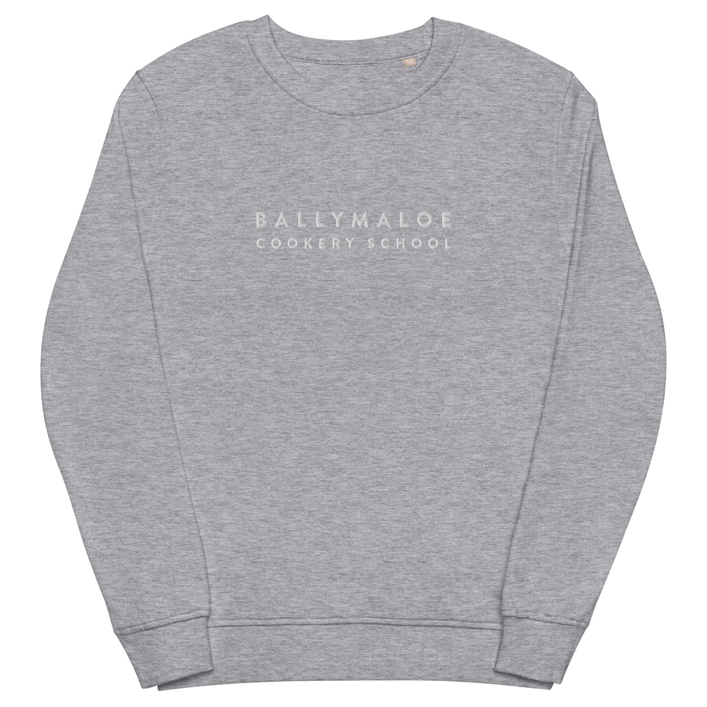 Unisex Organic Cotton Sweatshirt - Large BCS