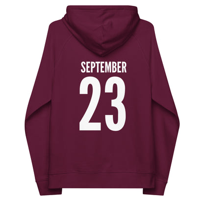 Unisex Organic Cotton Hoodie | September 2023