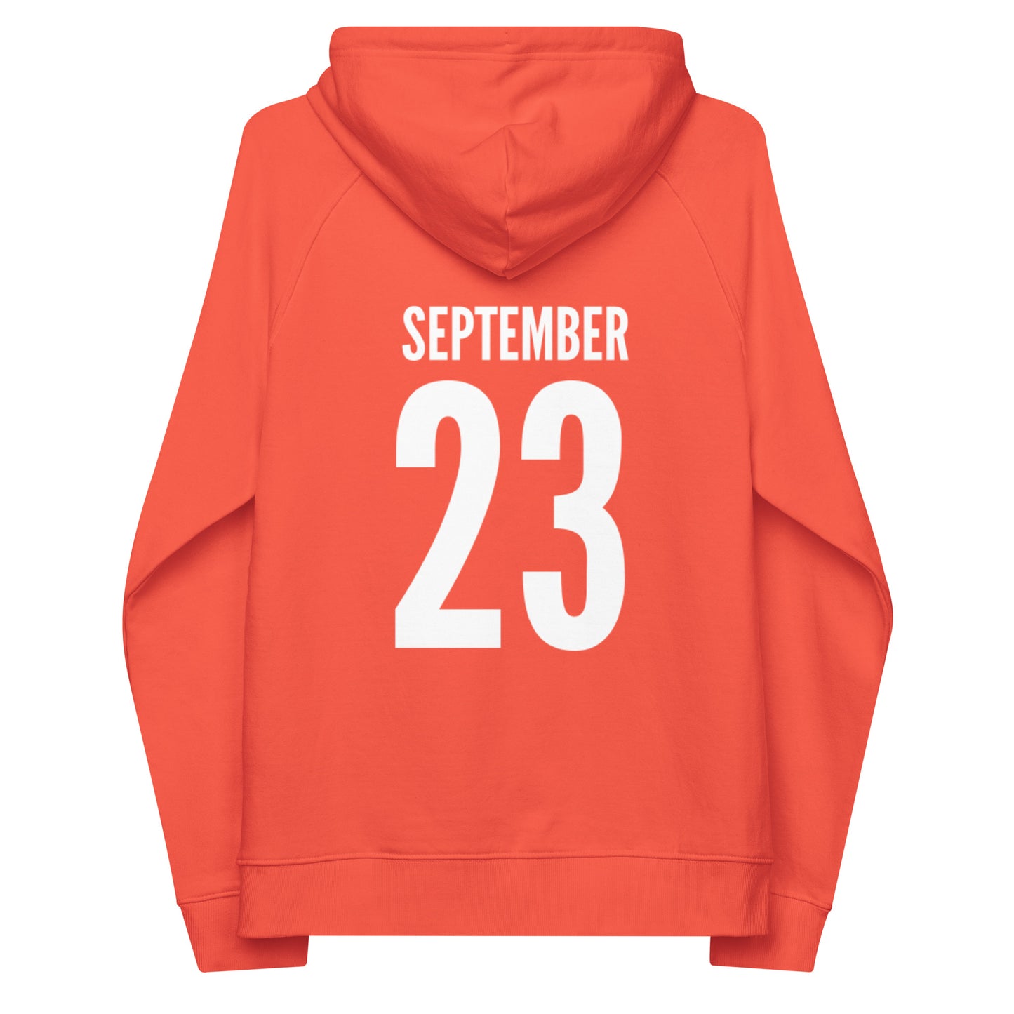 Unisex Organic Cotton Hoodie | September 2023